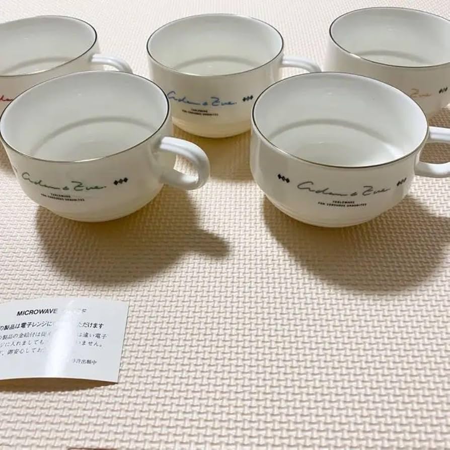 Amazon.co.jp: スープカップ セットadam&eve たち吉 : ホーム